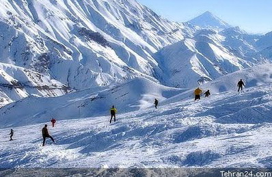 Ski Resort Dizin Tehran, Iran